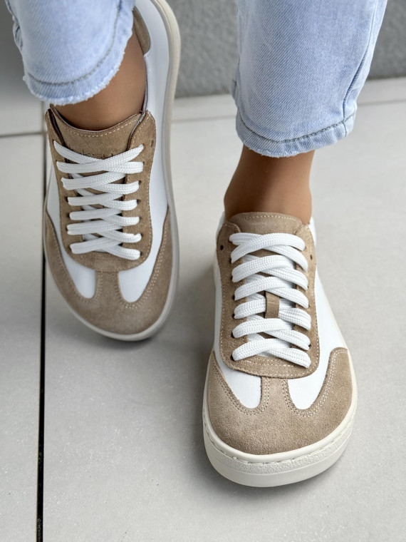 Sneakersy barefood OLEKSY ze skóry naturalnej polskiej produkcji