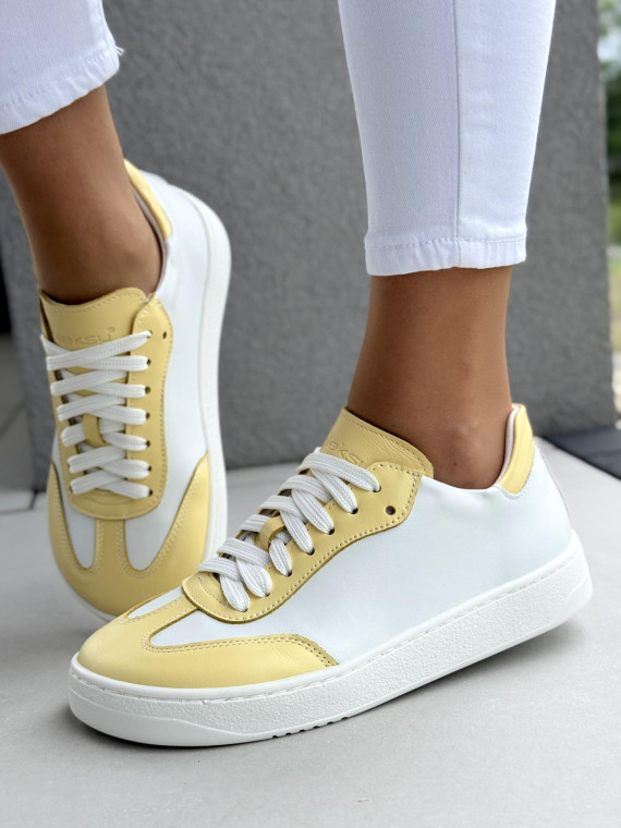 Sneakersy barefood OLEKSY ze skóry naturalnej polskiej produkcji