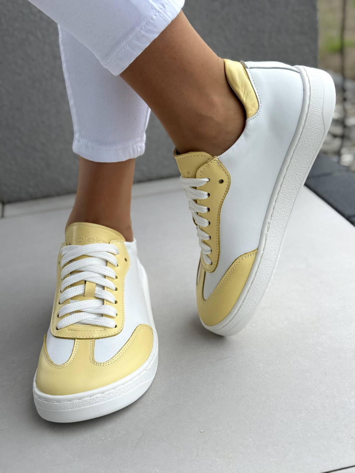 Sneakersy barefood OLEKSY ze skóry naturalnej polskiej produkcji