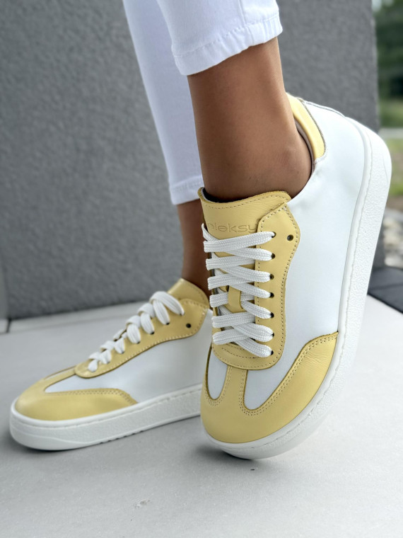 Sneakersy barefood OLEKSY ze skóry naturalnej polskiej produkcji