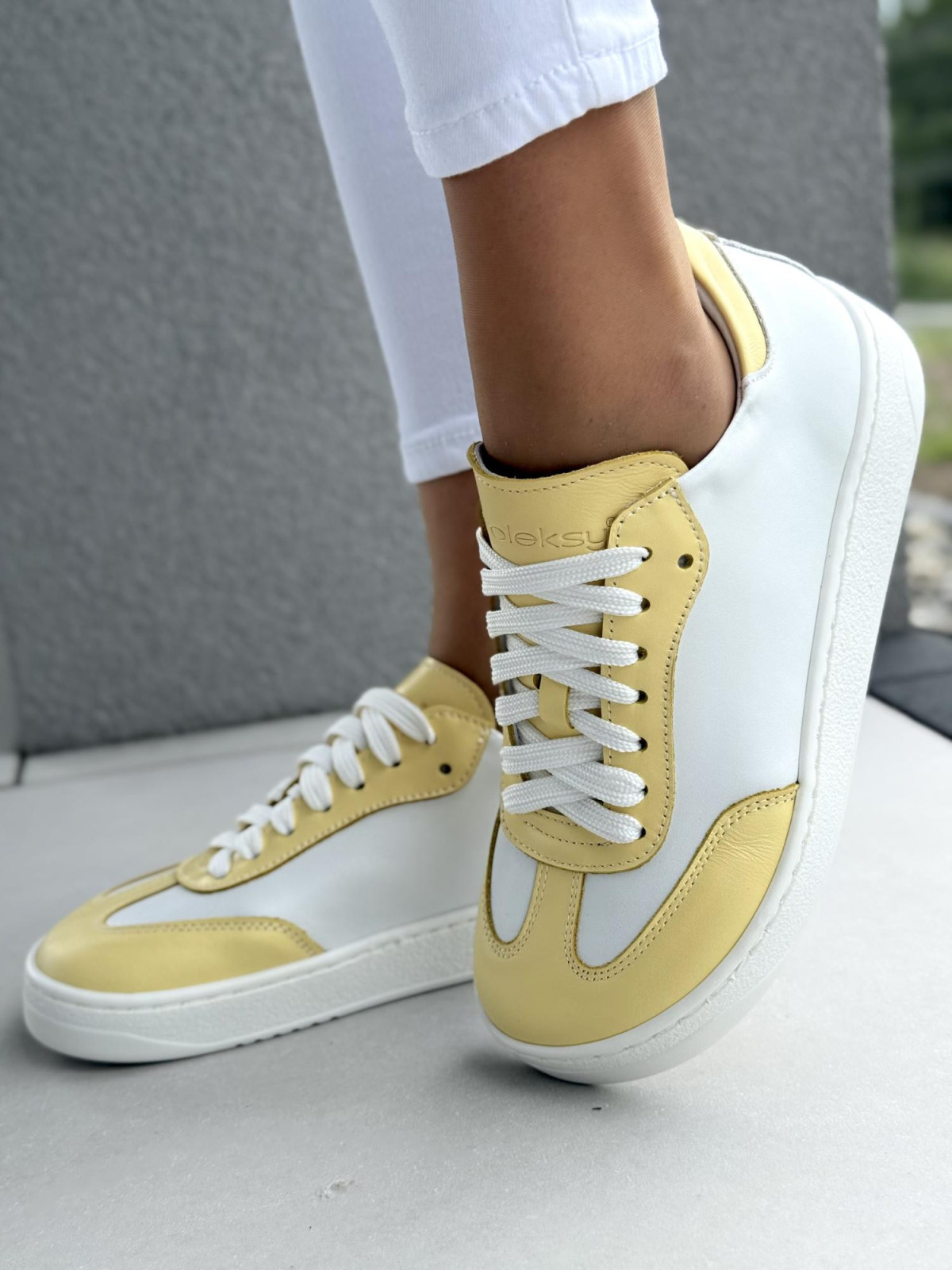 Sneakersy barefood OLEKSY ze skóry naturalnej polskiej produkcji