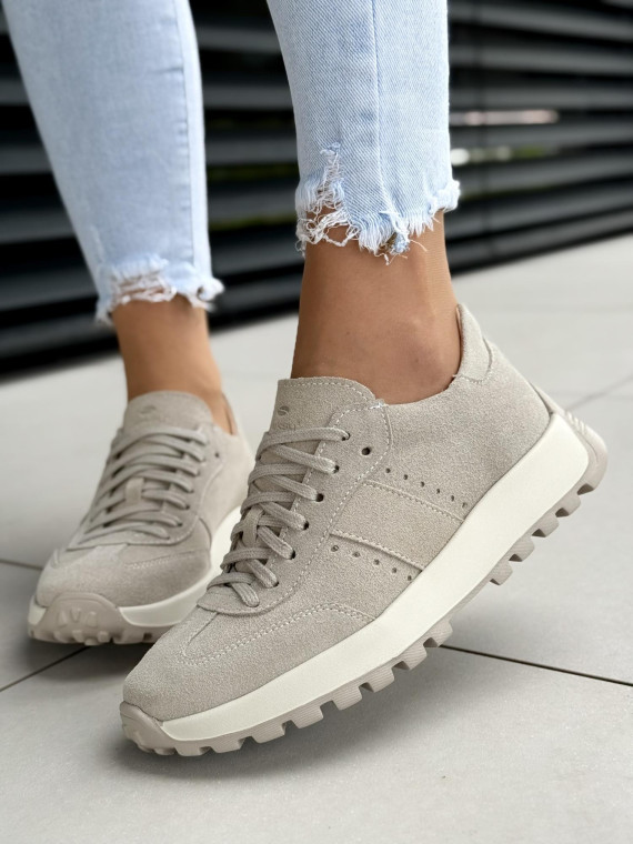 Sneakersy damskie OLEKSY ze skóry naturalnej Polskiej produkcji