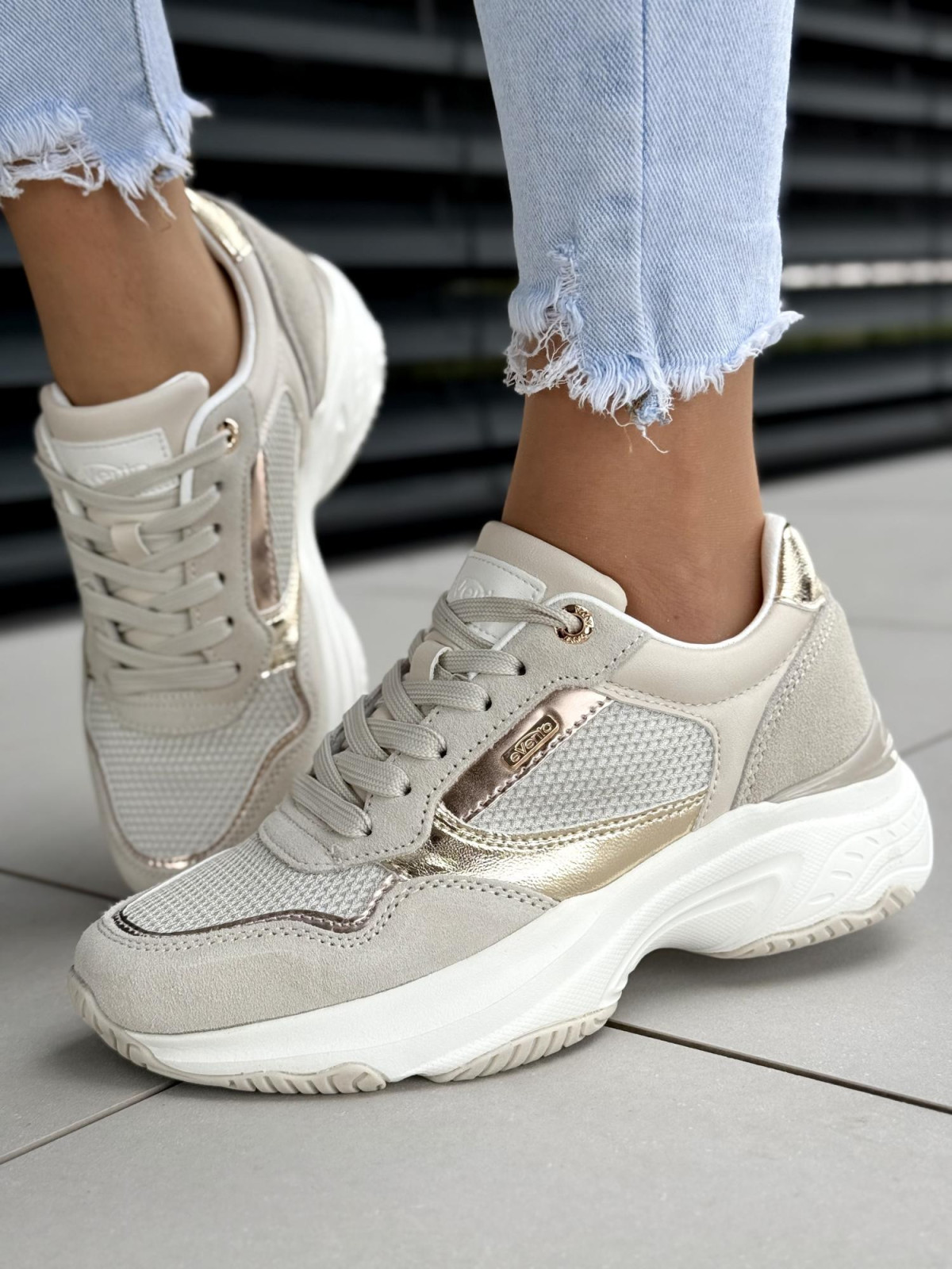 Sneakersy ze skóry naturalnej OLEKSY Polskiej produkcji