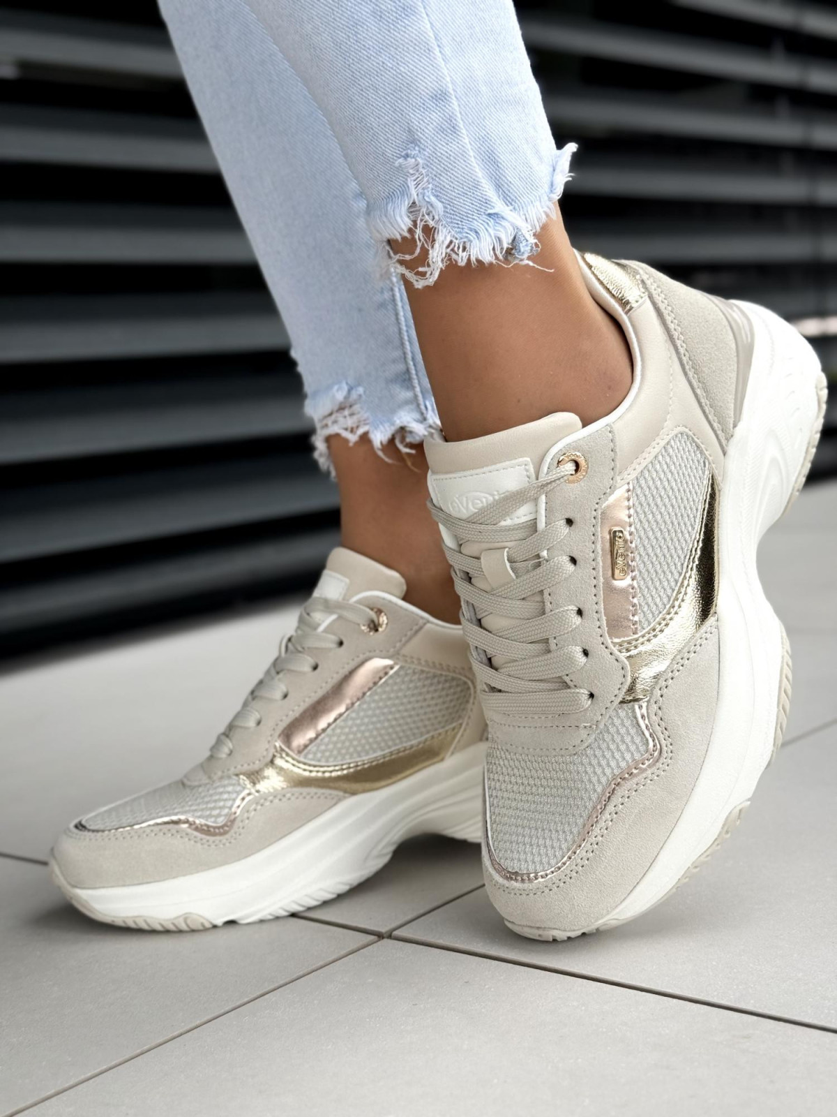 Sneakersy ze skóry naturalnej OLEKSY Polskiej produkcji