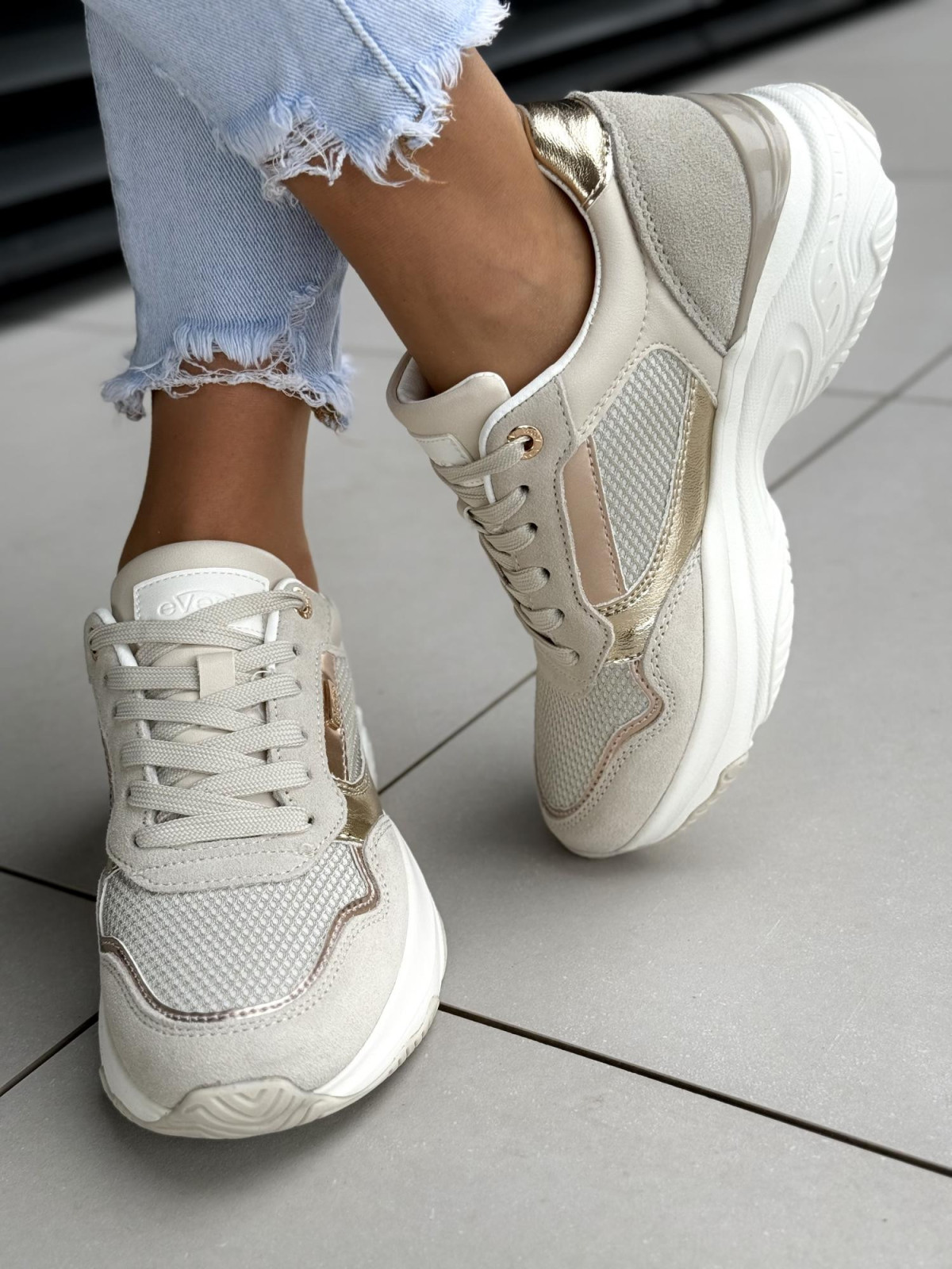 Sneakersy ze skóry naturalnej OLEKSY Polskiej produkcji