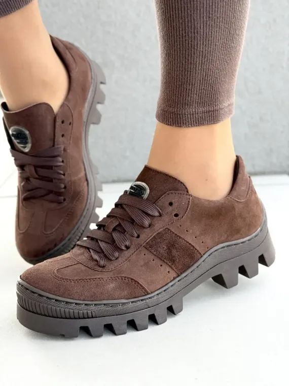 Trapery damskie OLEKSY ze skóry naturalnej Polskiej produkcji