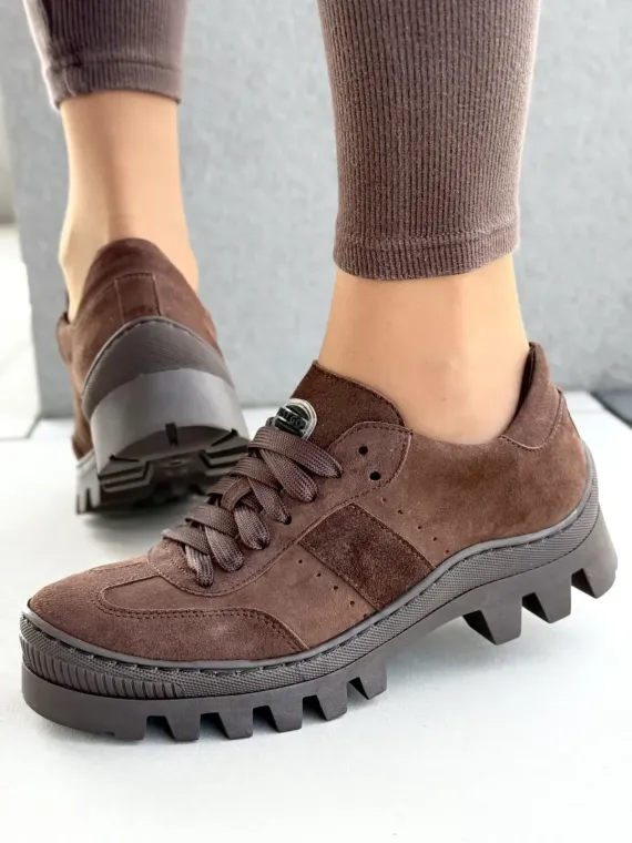 Trapery damskie OLEKSY ze skóry naturalnej Polskiej produkcji