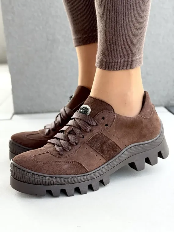 Trapery damskie OLEKSY ze skóry naturalnej Polskiej produkcji