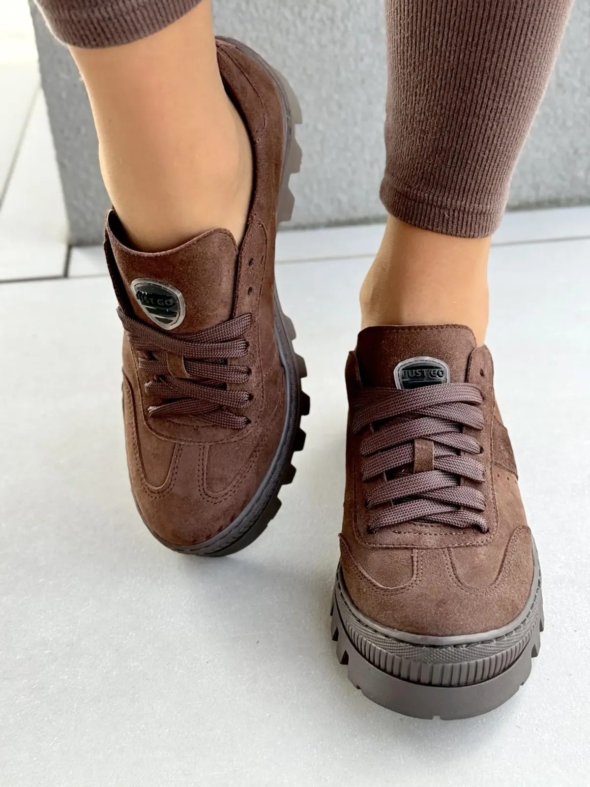 Trapery damskie OLEKSY ze skóry naturalnej Polskiej produkcji