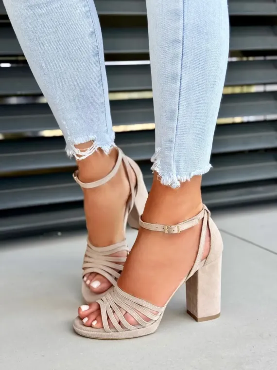 Sandały damskie OLEKSY ze skóry naturalnej Polskiej produkcji