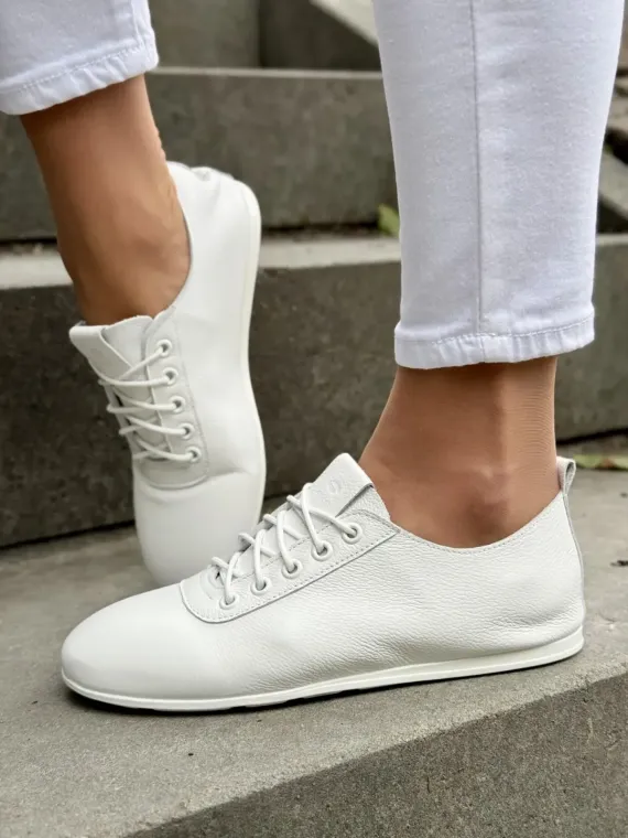 Sneakersy damskie OLEKSY ze skóry naturalnej Polskiej produkcji