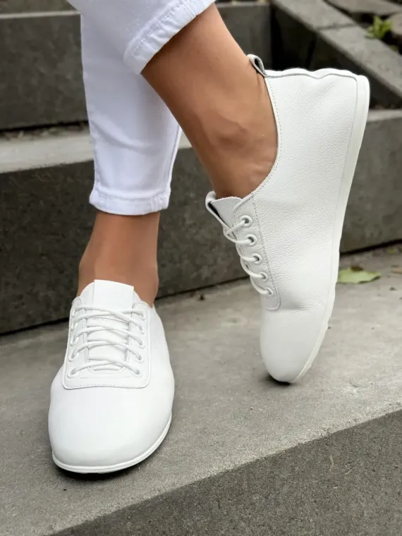 Sneakersy damskie OLEKSY ze skóry naturalnej Polskiej produkcji