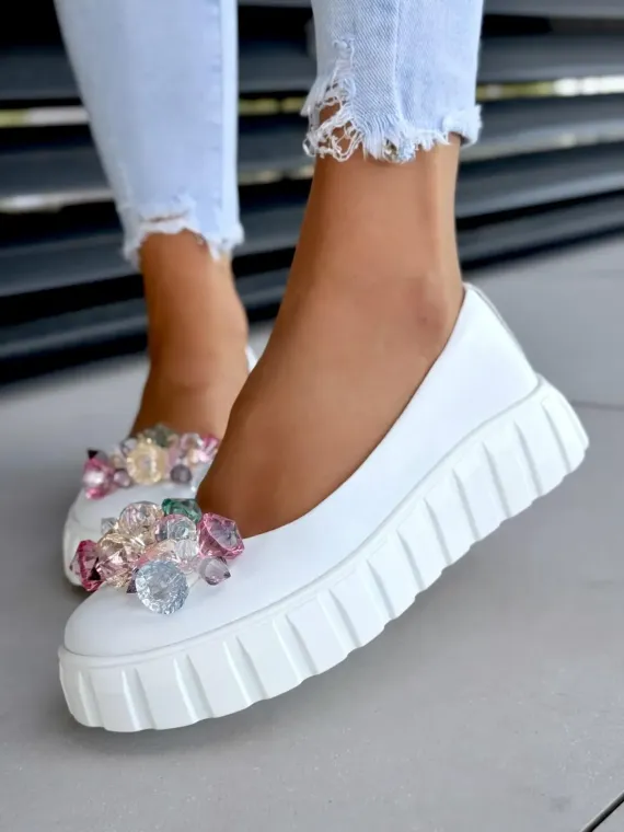 Baleriny ze skóry naturalnej