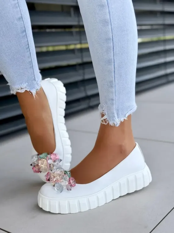 Baleriny ze skóry naturalnej