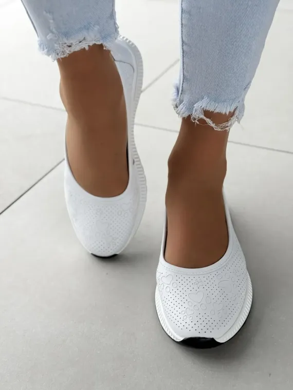 Baleriny ze skóry naturalnej