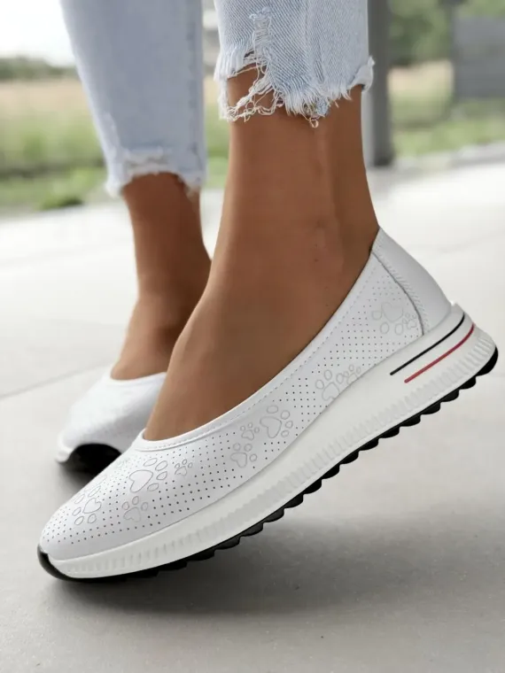 Baleriny ze skóry naturalnej