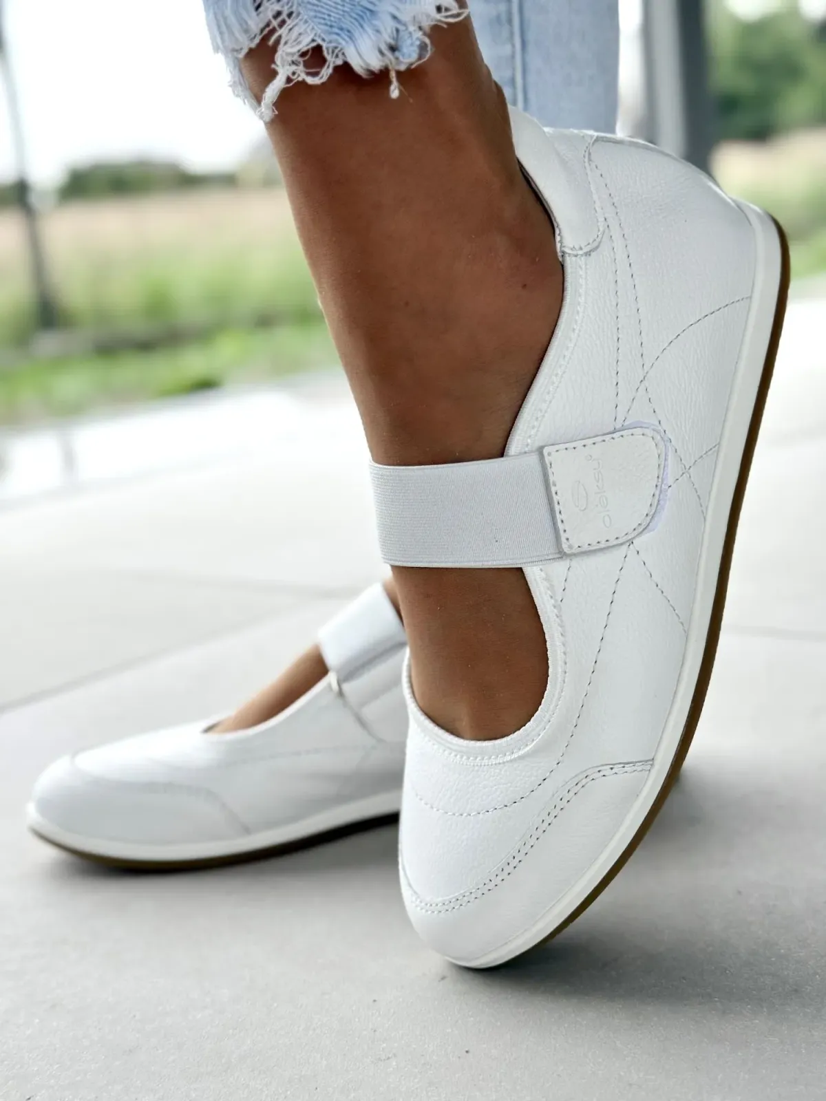 Sneakersy damskie OLEKSY ze skóry naturalnej Polskiej produkcji