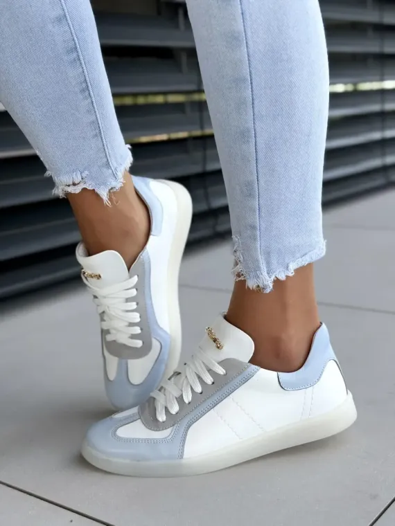 Sneakersy damskie OLEKSY ze skóry naturalnej Polskiej produkcji