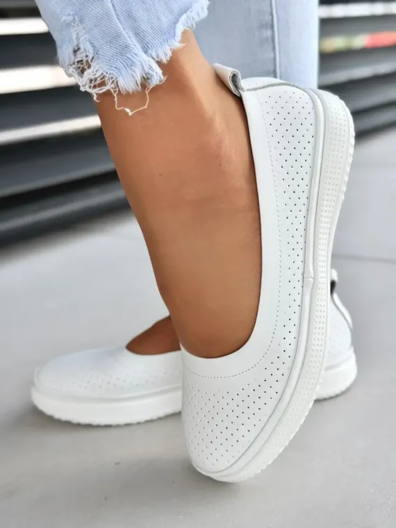 Baleriny ze skóry naturalnej