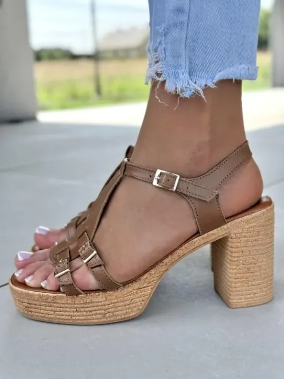 Sandałki damskie OLEKSY ze skóry naturalnej Polskiej produkcji