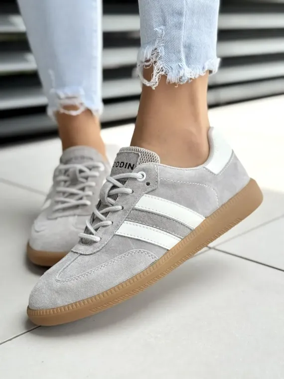 Sneakersy damskie ze skóry naturalnej