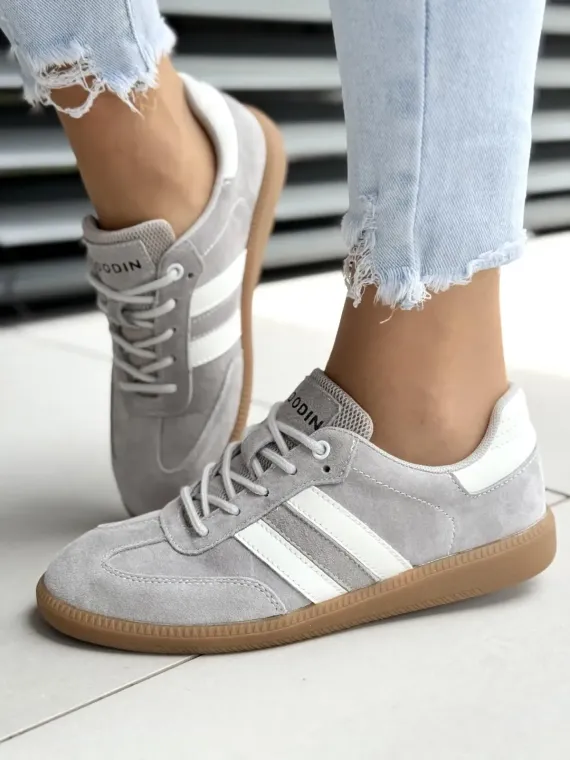 Sneakersy damskie ze skóry naturalnej