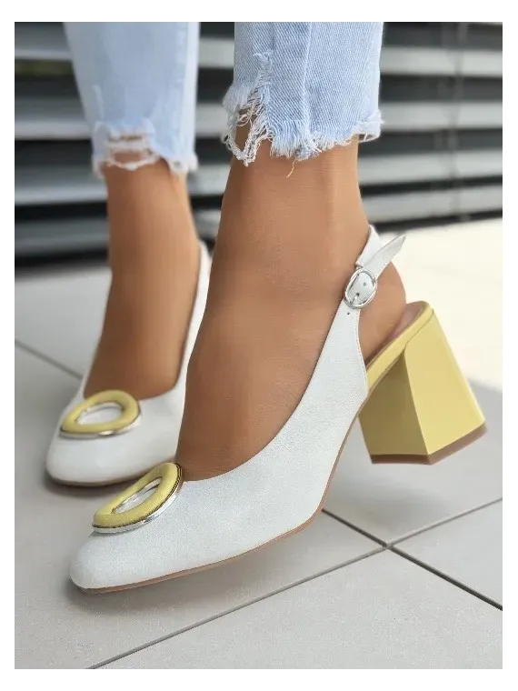 Sandały damskie ze skóry naturalnej