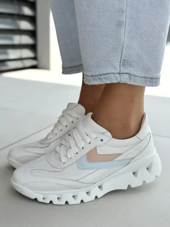 Sneakersy damskie OLEKSY ze skóry naturalnej Polskiej produkcji