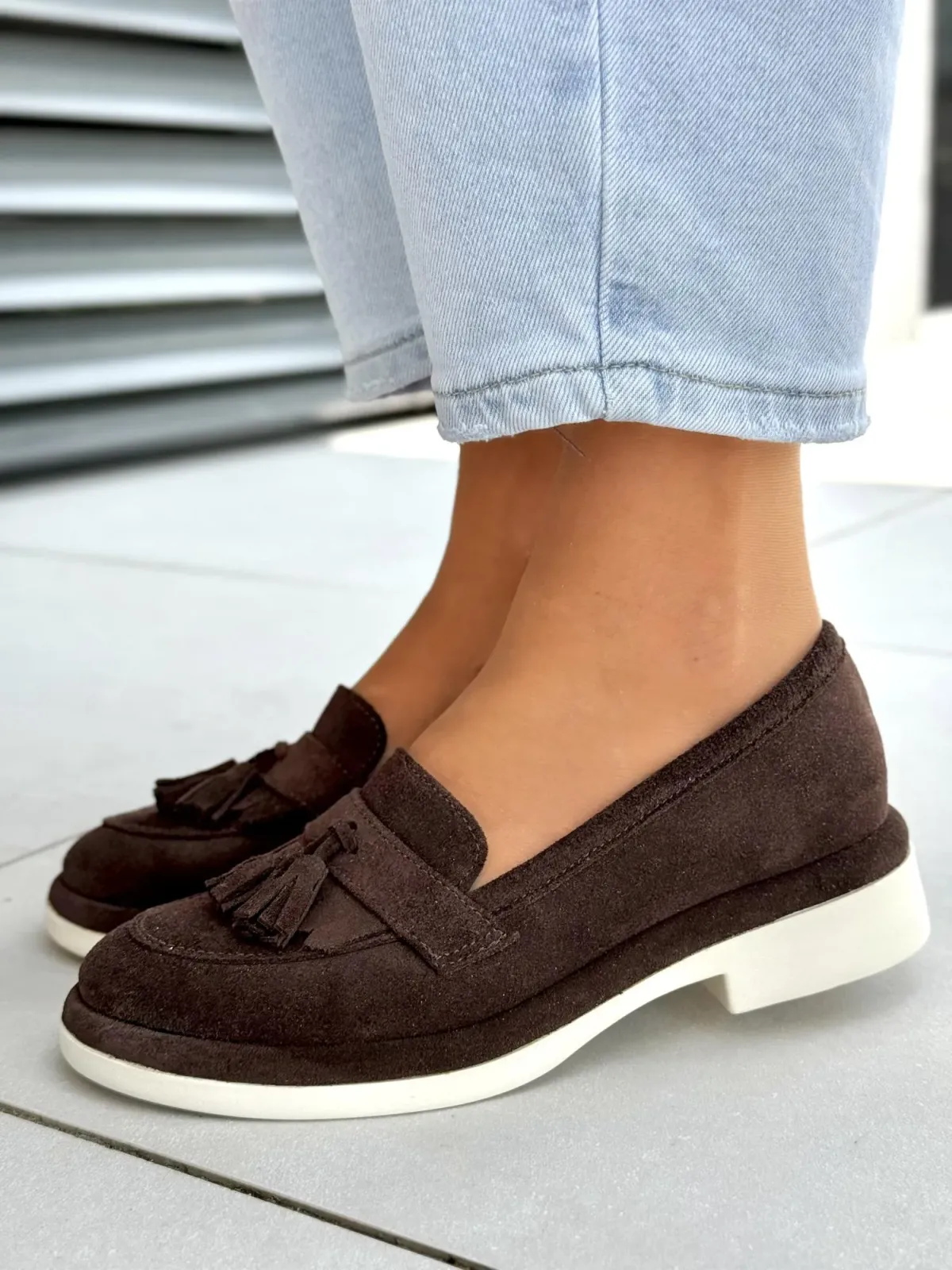 Mokasyny damskie OLEKSY ze skóry naturalnej Polskiej produkcji