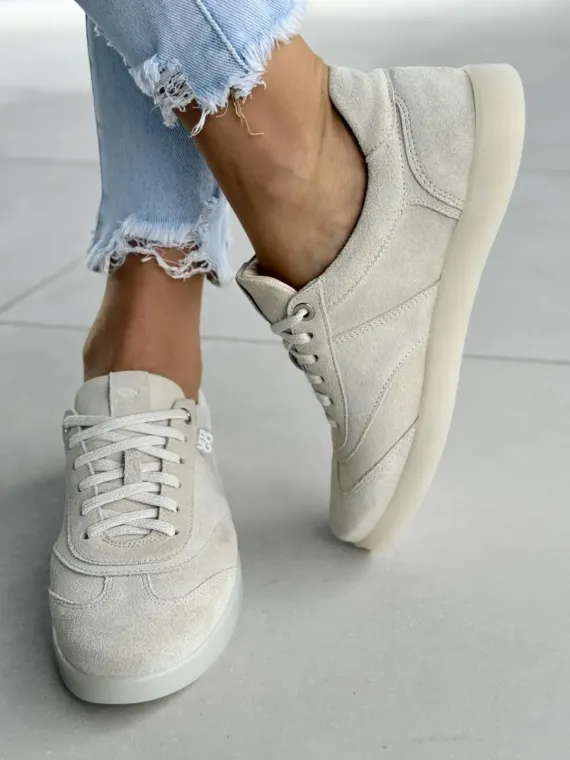 Sneakersy damskie OLEKSY ze skóry naturalnej Polskiej produkcji