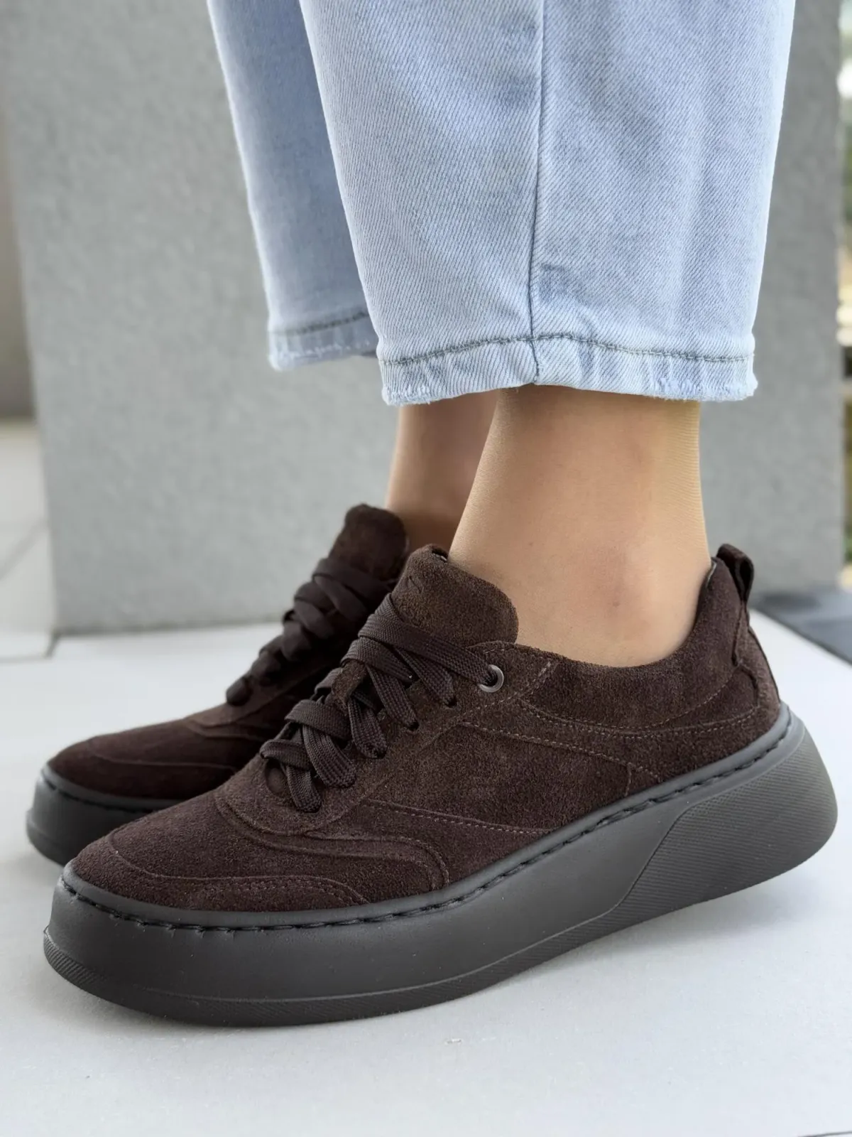 Sneakersy damskie OLEKSY ze skóry naturalnej Polskiej produkcji