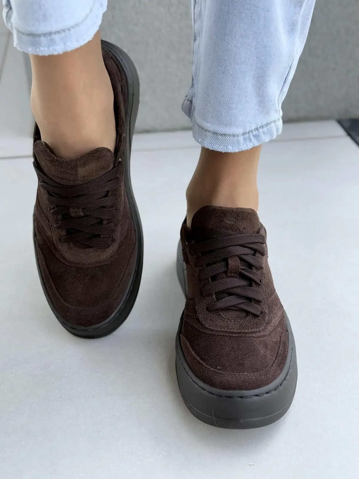 Sneakersy damskie OLEKSY ze skóry naturalnej Polskiej produkcji