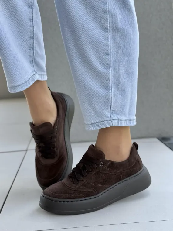 Sneakersy damskie OLEKSY ze skóry naturalnej Polskiej produkcji