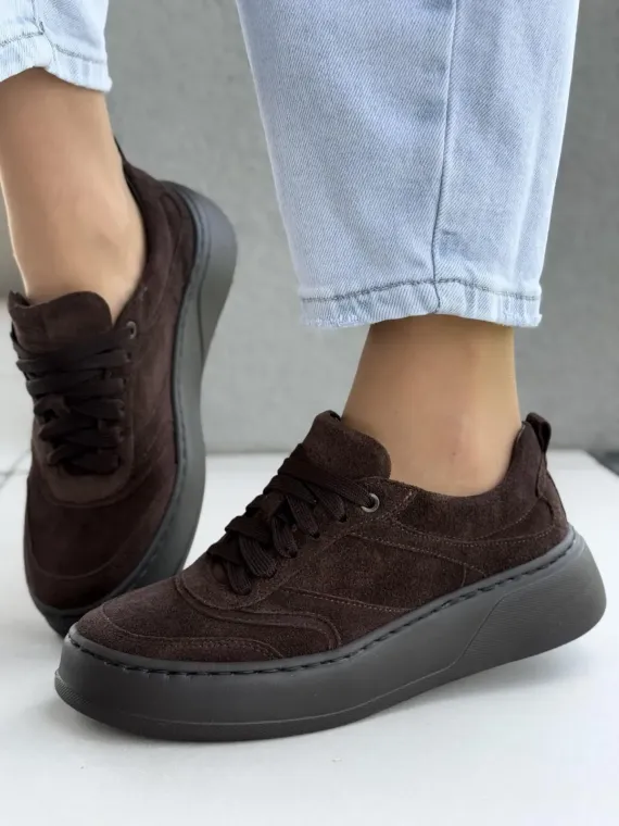 Sneakersy damskie OLEKSY ze skóry naturalnej Polskiej produkcji