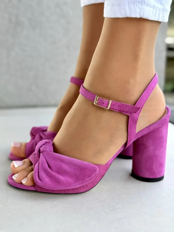 Sandałki damskie OLEKSY ze skóry naturalnej Polskiej produkcji