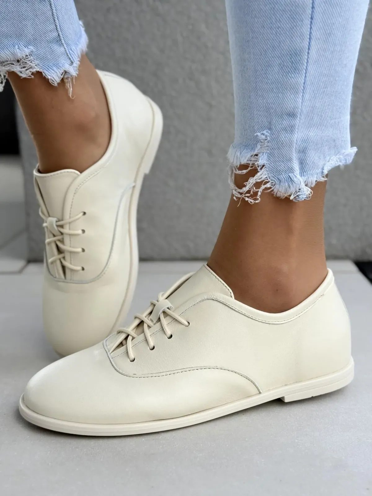 Półbuty damskie OLEKSY ze skóry naturalnej Polskiej produkcji