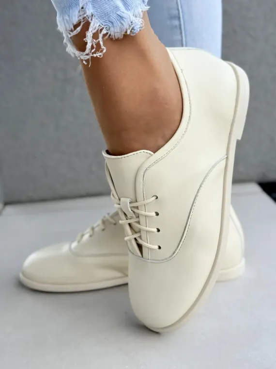 Półbuty damskie OLEKSY ze skóry naturalnej Polskiej produkcji