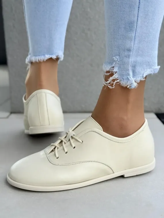 Półbuty damskie OLEKSY ze skóry naturalnej Polskiej produkcji