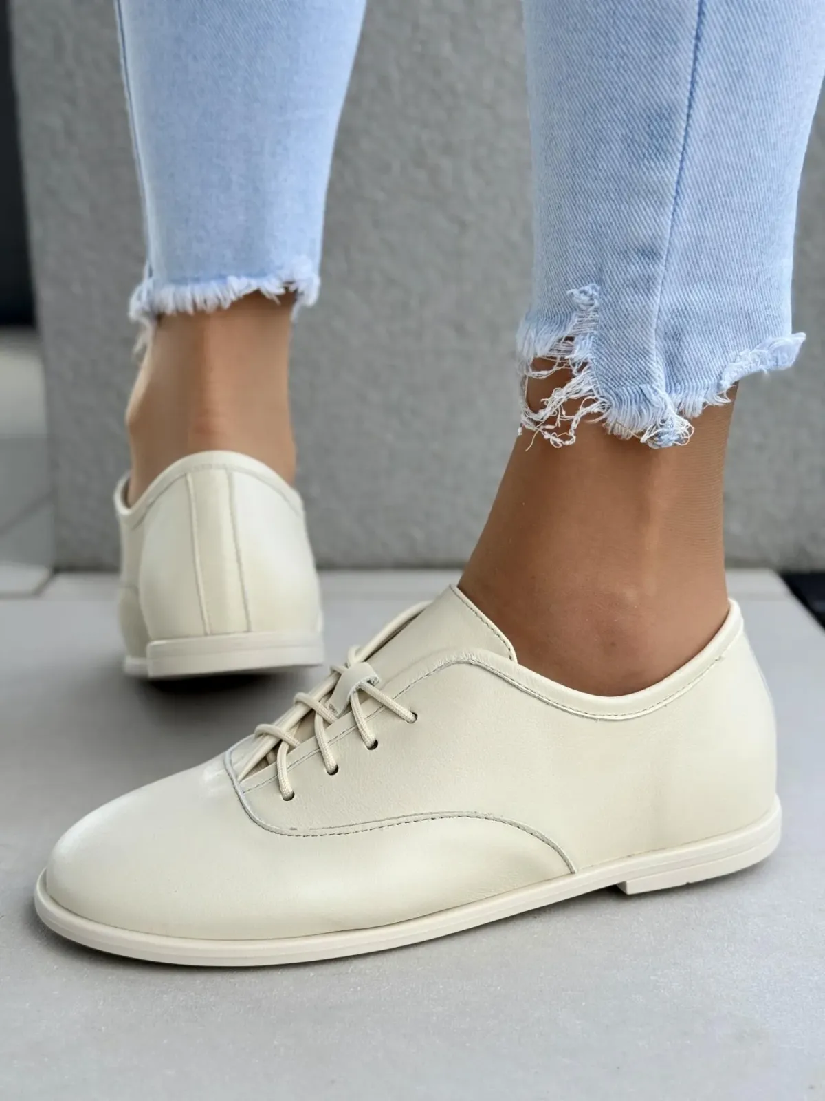 Półbuty damskie OLEKSY ze skóry naturalnej Polskiej produkcji