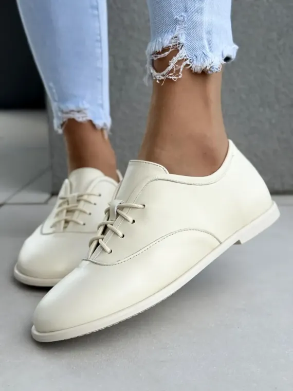 Półbuty damskie OLEKSY ze skóry naturalnej Polskiej produkcji