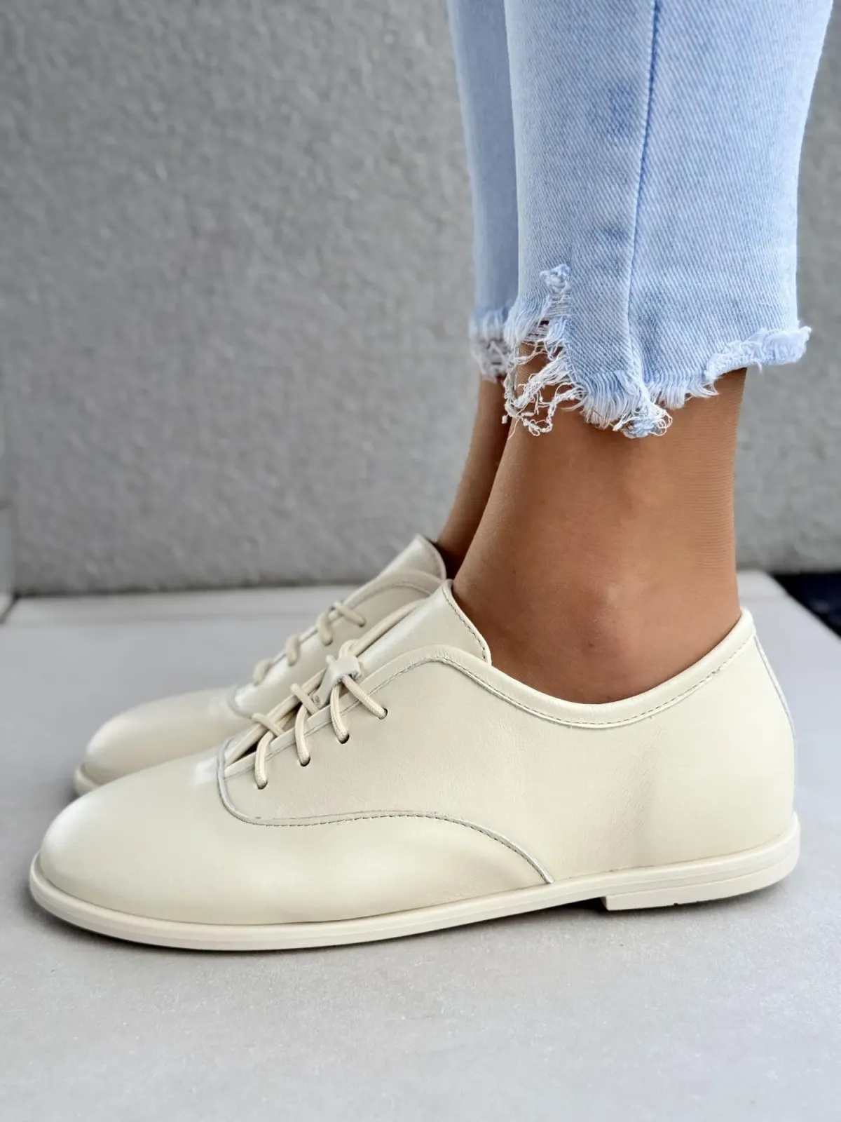 Półbuty damskie OLEKSY ze skóry naturalnej Polskiej produkcji