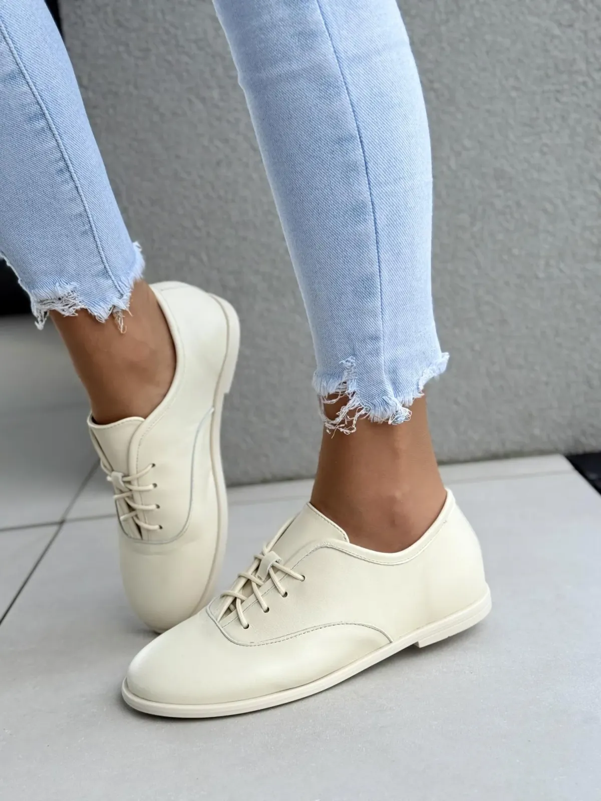 Półbuty damskie OLEKSY ze skóry naturalnej Polskiej produkcji