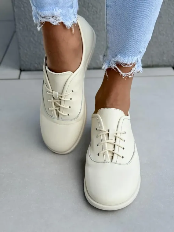 Półbuty damskie OLEKSY ze skóry naturalnej Polskiej produkcji