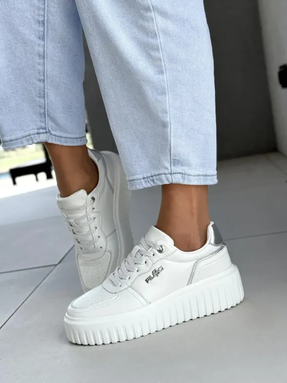 Sneakersy damskie ze skóry naturalnej