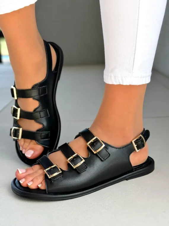 Sandałki damskie OLEKSY ze skóry naturalnej Polskiej produkcji