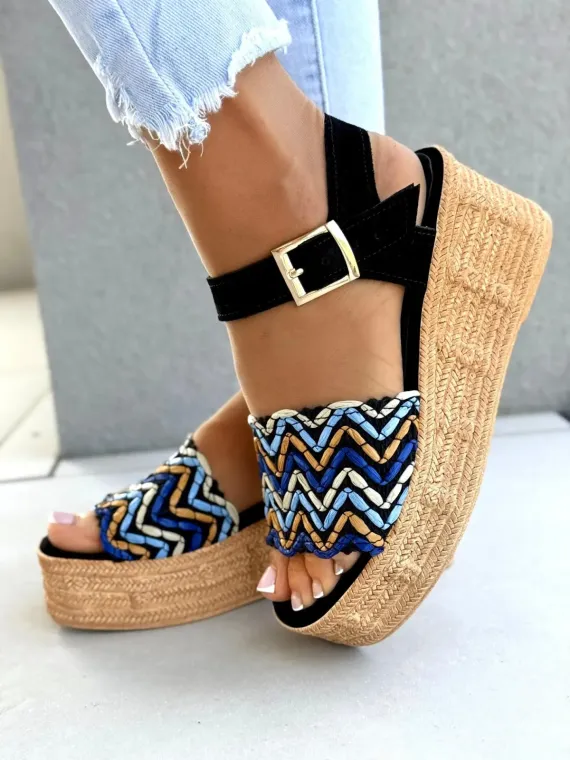 Sandałki damskie OLEKSY ze skóry naturalnej Polskiej produkcji