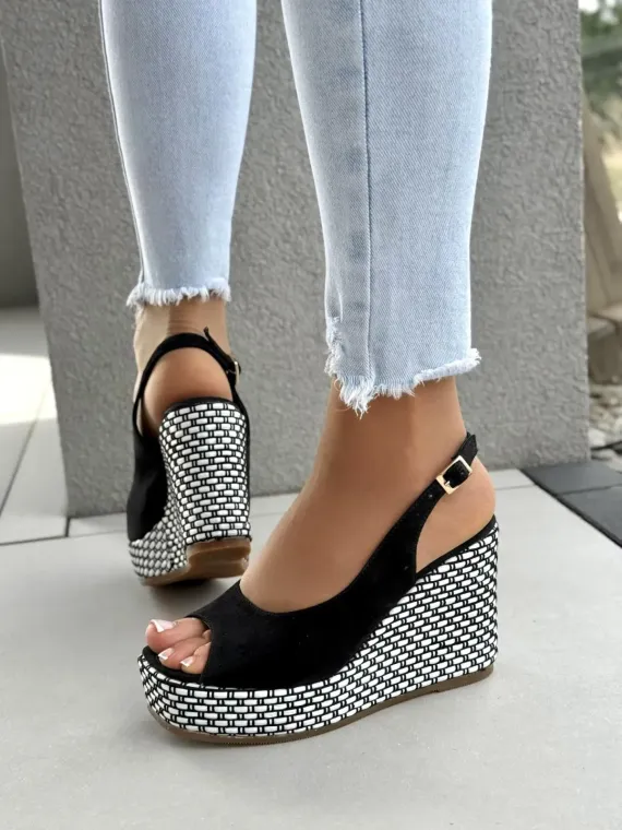 Sandałki damskie OLEKSY ze skóry naturalnej Polskiej produkcji