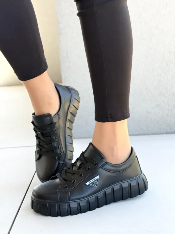 Sneakersy damskie ze skóry naturalnej