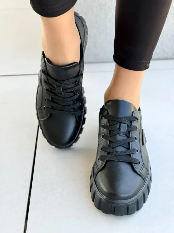 Sneakersy damskie ze skóry naturalnej