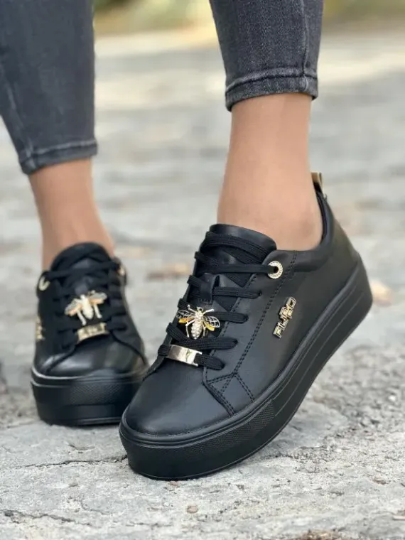 Sneakersy damskie ze skóry naturalnej